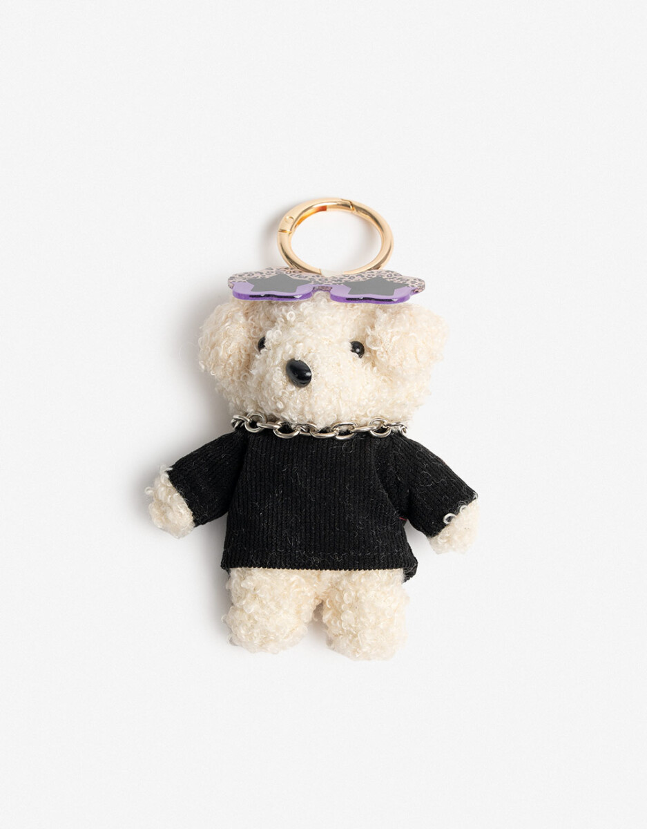 Llavero Y Bag Charm De Peluche Oso 