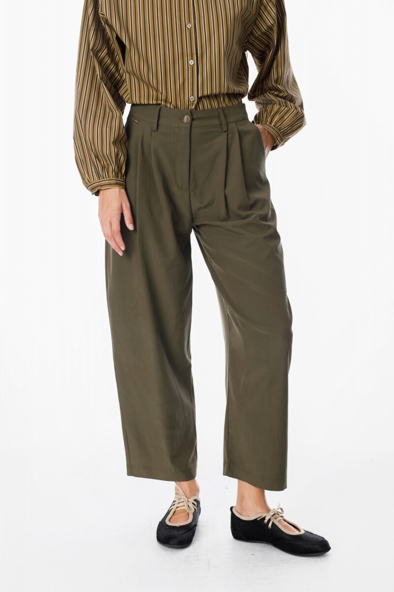 Pantalon Clamp - Verde Militar 