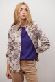 CAMISA SUEDE FLOR BEIGE