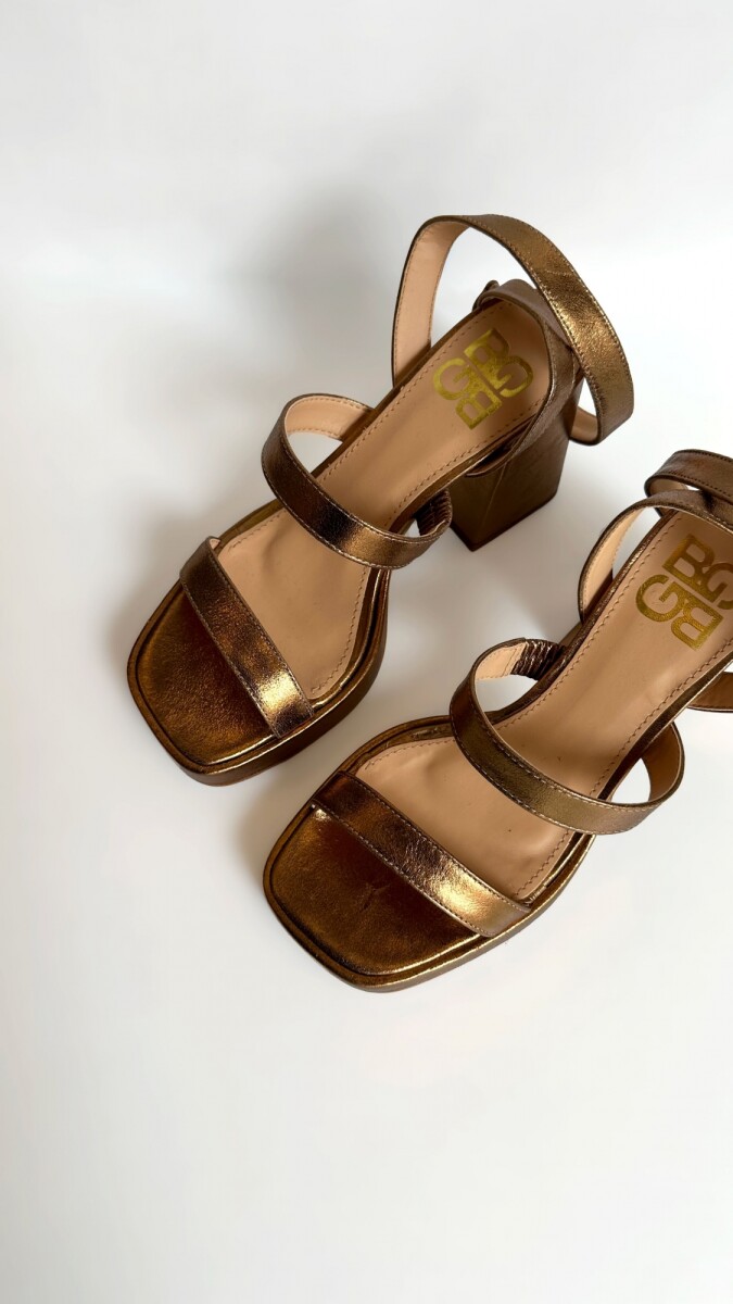Sandalia Vienna - Bronce 