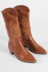 Botas tejana fire marrón