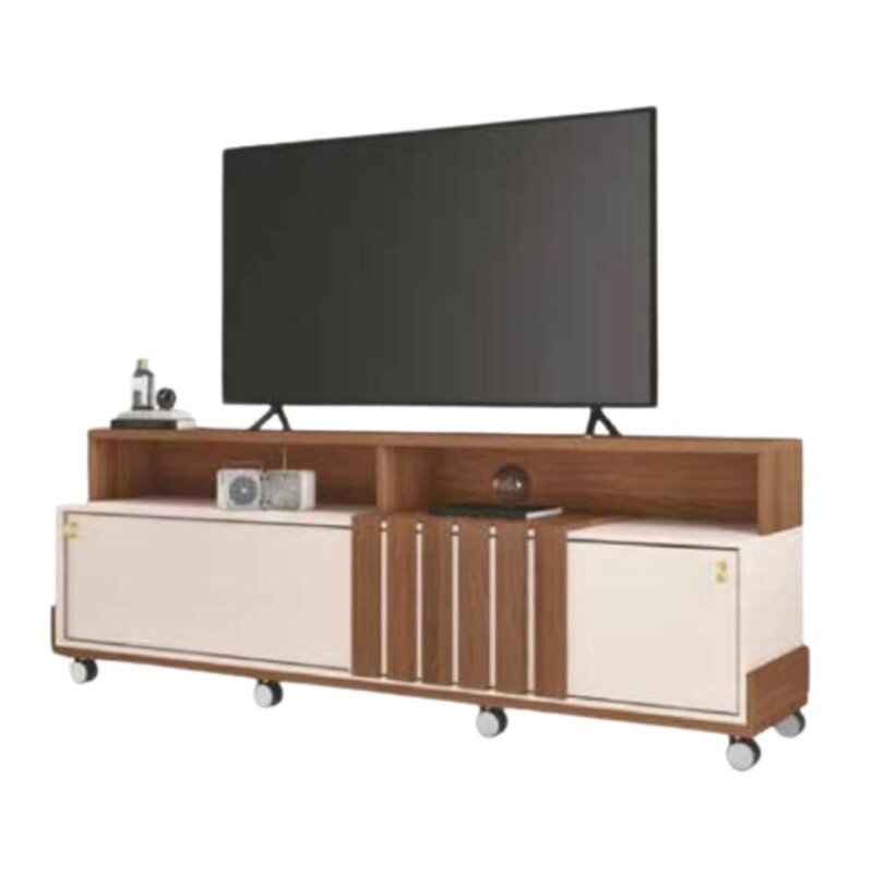 Rack Graci 1.8 TV 70" Castaño/Off White Rack Graci 1.8 TV 70" Castaño/Off White