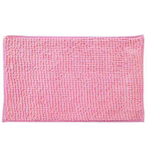 Alfombra peludita color rosado 38*58 cm Alfombra Peludita Color Rosado 38*58 Cm
