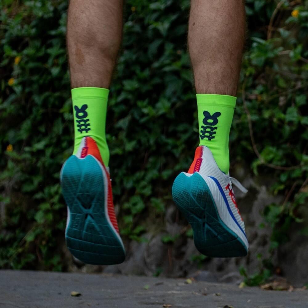Medias Running BH N&R Unisex Blanco