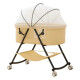 Cuna Moisés TOKIO Con Mosquitero Y Ruedas Infantil Bebe Beige