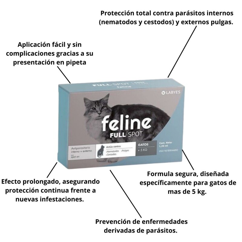 FELINE FULL SPOT MAS DE 5 KG
