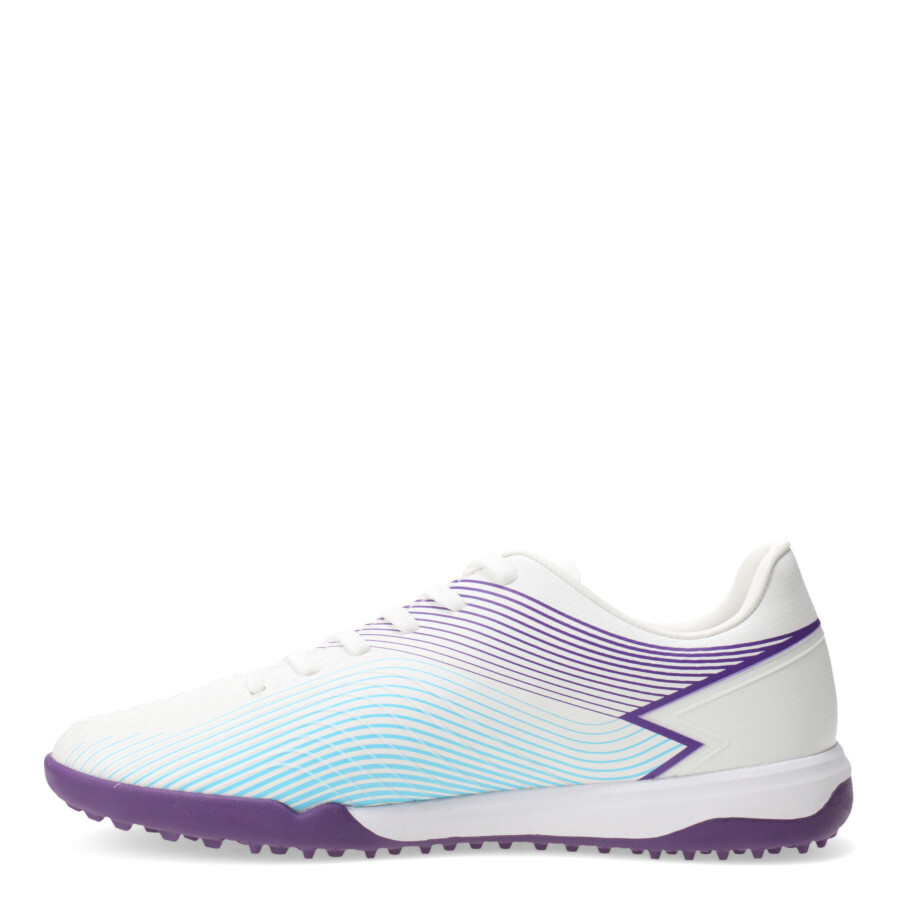 Championes de Hombre Topper Stingray III Mach TF Blanco - Violeta - Celeste