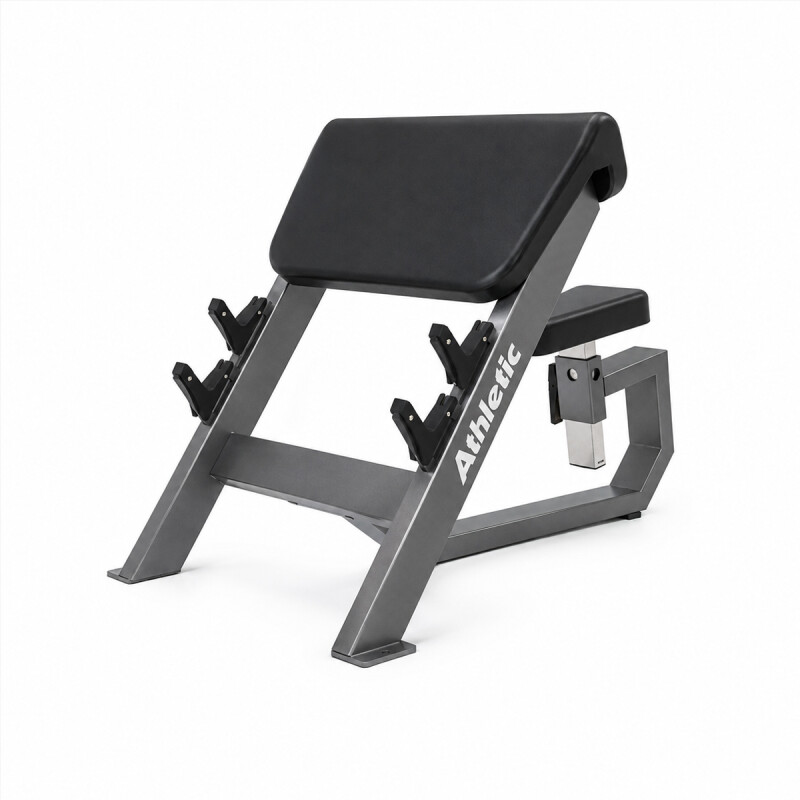 Seated Preacher Curl Performance Gris