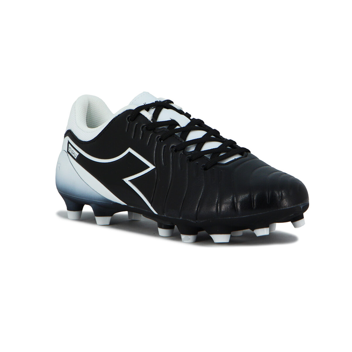 Zapato Fútbol Md Diadora Mondiali Teen - Negro-blanco 