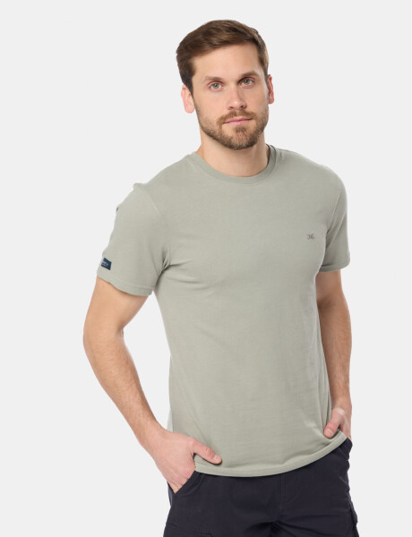 REMERA DE ALGODÓN Pistacho