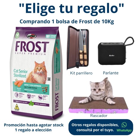 FROST GATO SENIOR 7.5KG Frost Gato Senior 7.5kg