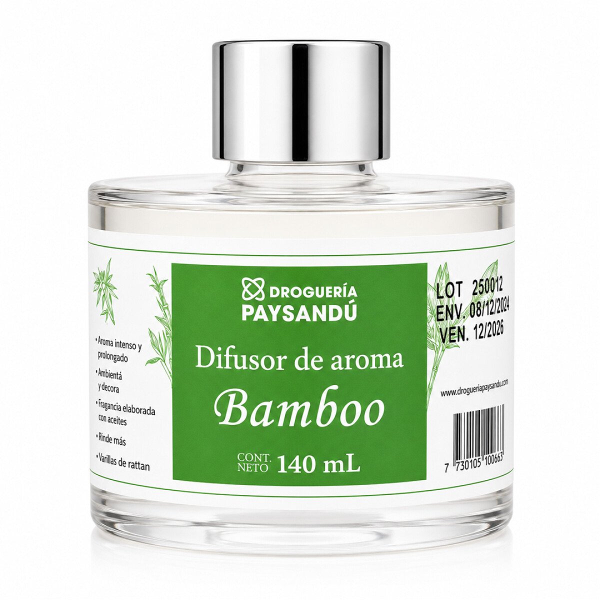 Difusor de aroma Bamboo - 140 mL 