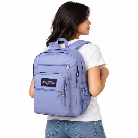 Mochila Escolar Laptop Jansport Big Student Original Urbana Lavender Ash