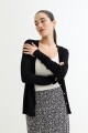 Cardigan básico NEGRO