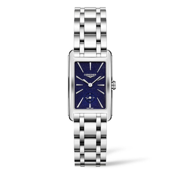 Reloj LONGINES Dolcevita de acero con esfera azul Reloj LONGINES Dolcevita de acero con esfera azul