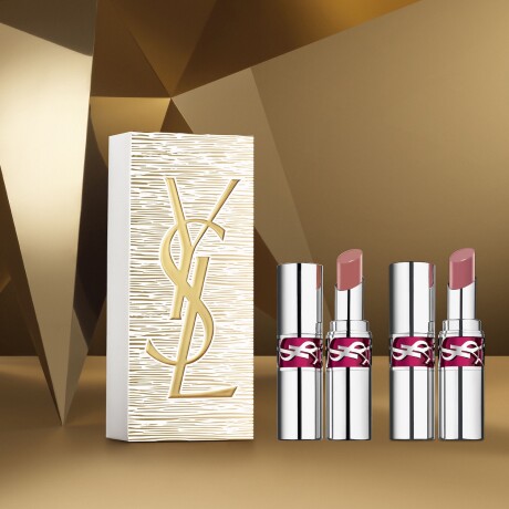Cofre YSL Labial Candy N°Glaze 15 + Candy Glaze N°44 Cofre YSL Labial Candy N°Glaze 15 + Candy Glaze N°44