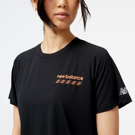 Remera New Balance de Dama - ACCELERATE PACER - WT31241BK BLACK