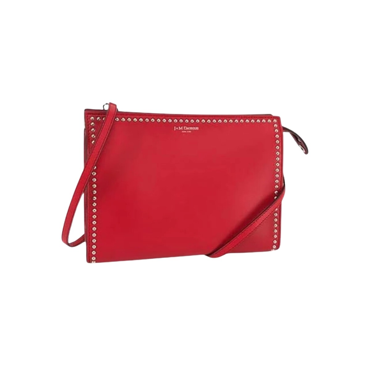 J&M DAVIDSON - Cartera de cuero con tachas, ELLE WITH 