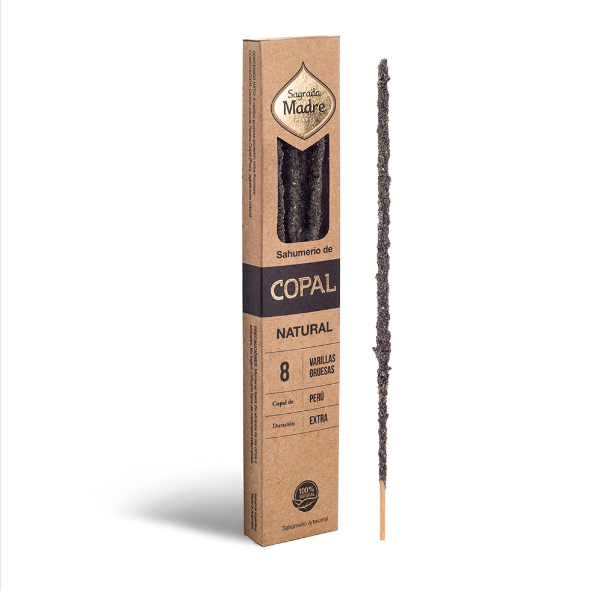 INCIENSO NATURAL SAGRADA MADRE X8 - Copal 