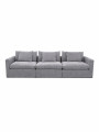 Sofá Río, 4 Cuerpos Gris