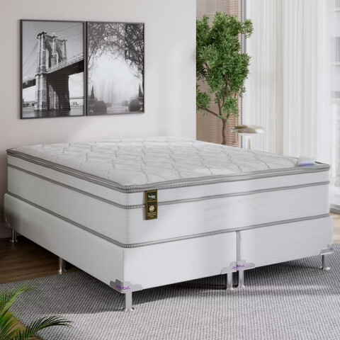 Sommier Ecstasy QUEEN SIZE – Espuma + Resortes Pocket individuales | Máximo confort y diseño premium GARANTIA 10 AÑOS Sommier Ecstasy QUEEN SIZE – Espuma + Resortes Pocket individuales | Máximo confort y diseño premium GARANTIA 10 AÑOS