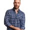 SNAKE SHIRT BLUE