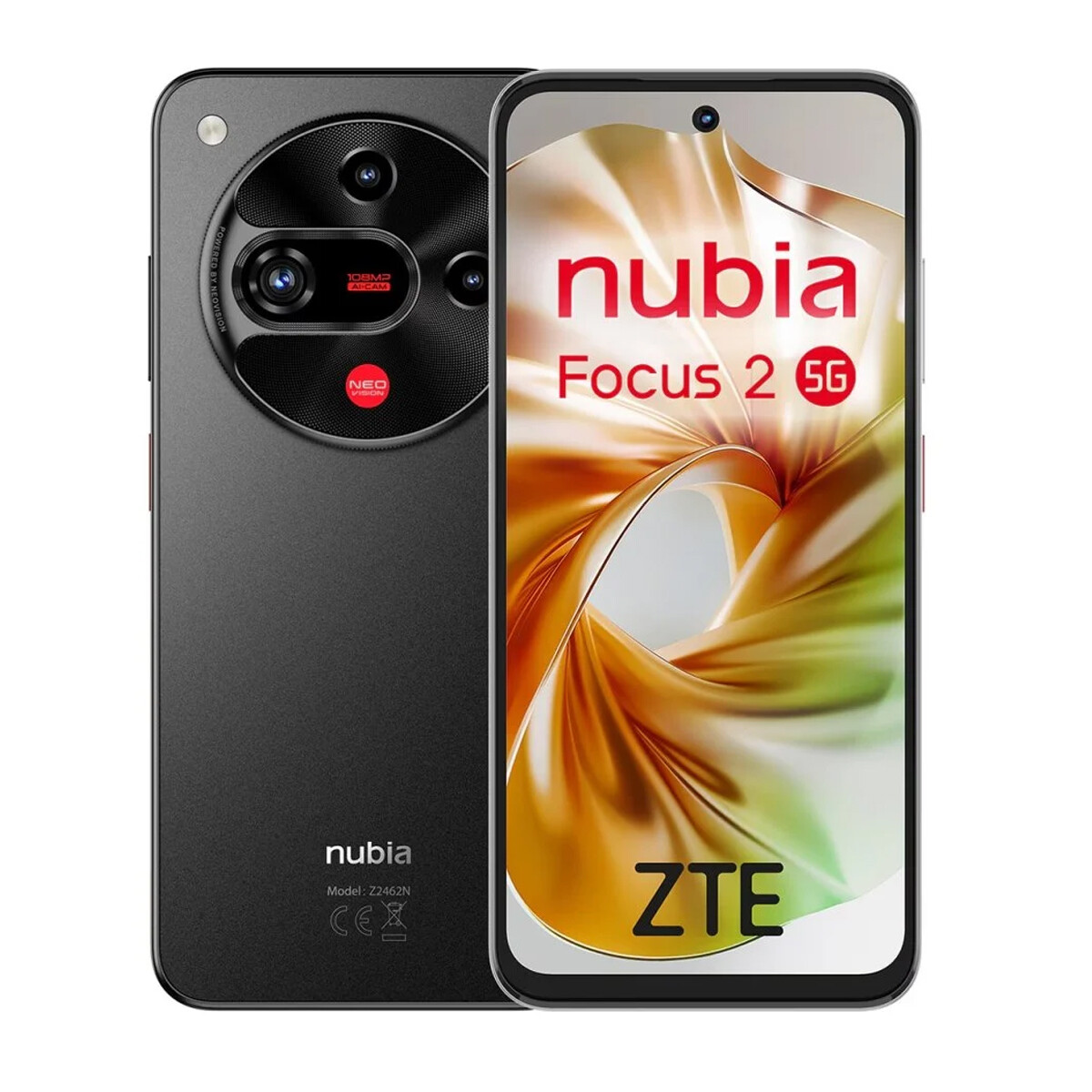 Celular Zte Nubia Focus 2 5g 6,7" 8+12 Gb Ram / 256 Gb Negro 