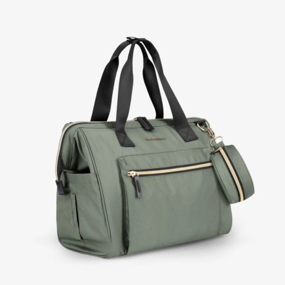 Bolso maternal MAMMA BAG KIKKABOO verde