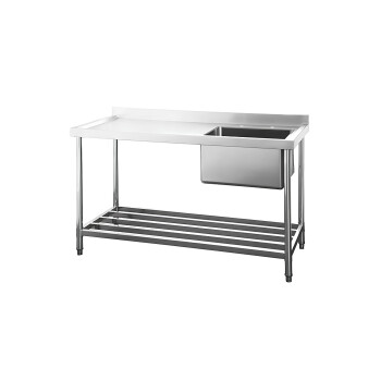 Mesada con Pileta y Estante 1.40mts | Ventus VENELP-140SI Mesada con Pileta y Estante 1.40mts | Ventus VENELP-140SI