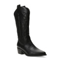 Botas de Mujer Miss Carol EDNA tejana con diseño en la caña Negro