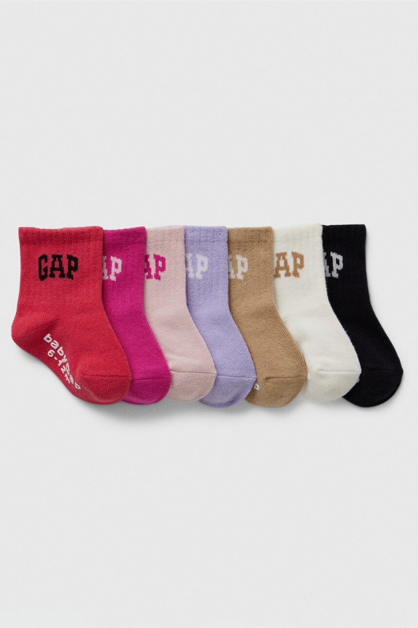 Medias Pack X7 Toddler Niña Primitive