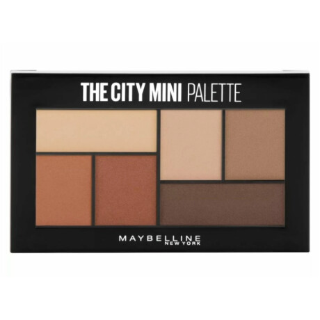 Sombras de Ojos Maybelline The City Mini Palette Matte Brooklyn Nudes 6g Sombras de Ojos Maybelline The City Mini Palette Matte Brooklyn Nudes 6g