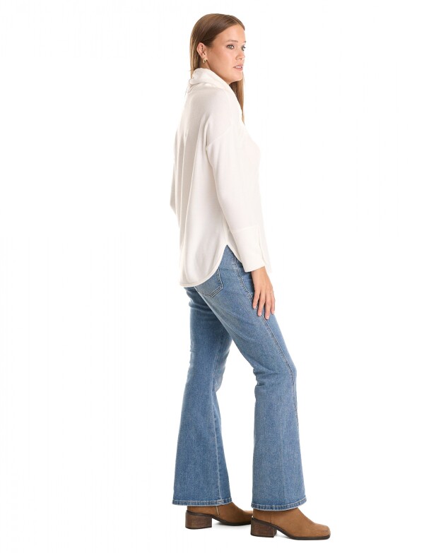 Buzo Soft Cuello Vol CRUDO