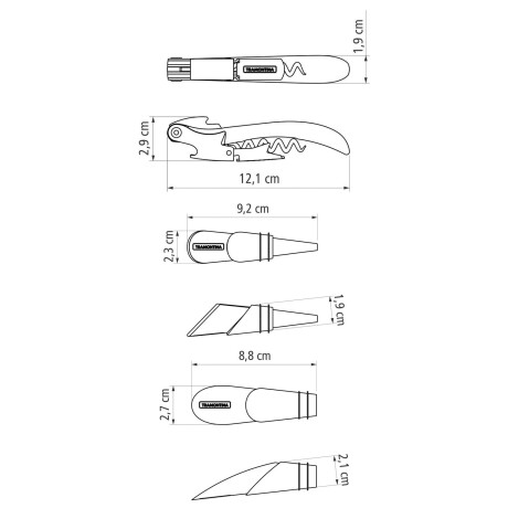 Set Accesorios Vino Tramontina 3 Pzs Harmoniza Set Accesorios Vino Tramontina 3 Pzs Harmoniza