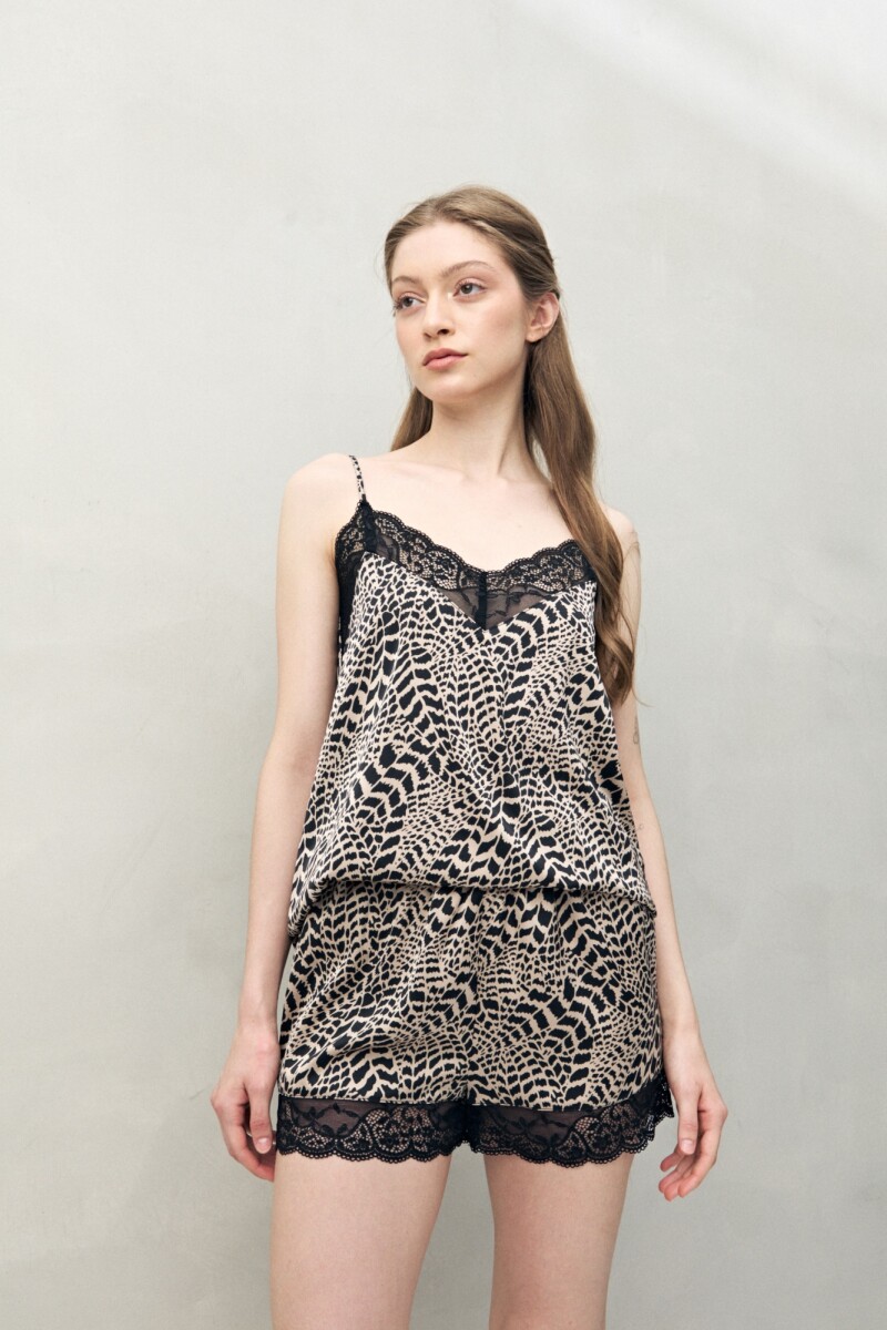 SHORT MARGARITA PRINTED Animal Print