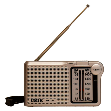 Radio CMIK AM/FM Liviana Recargable Funcional Radio Cmik Am/fm Liviana Recargable Funcional