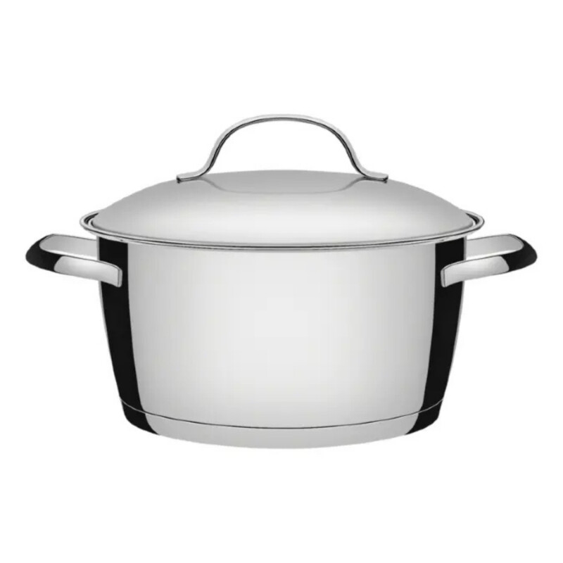 Olla con tapa y asas Tramontina Allegra Inox 20cm 3.04 Lt Olla con tapa y asas Tramontina Allegra Inox 20cm 3.04 Lt