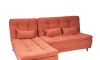 Sillón Cama con Chaise Izquierdo y derecho - Nice Terracota Steel