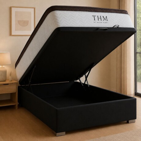 Sommier 2 Plazas Box Baul THM Hybrid Palladium Sommier 2 Plazas Box Baul THM Hybrid Palladium