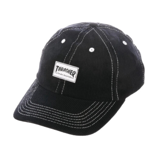 Gorro Thrasher Dad Hat Woven Label Mag - Negro Gorro Thrasher Dad Hat Woven Label Mag - Negro