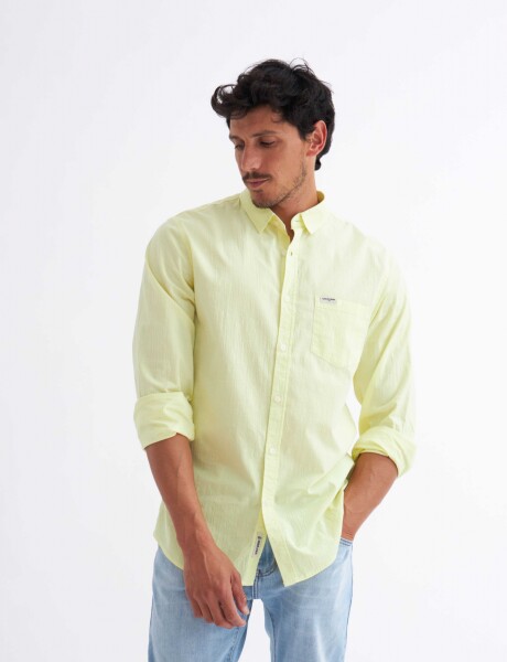 Camisa Aleph Limón