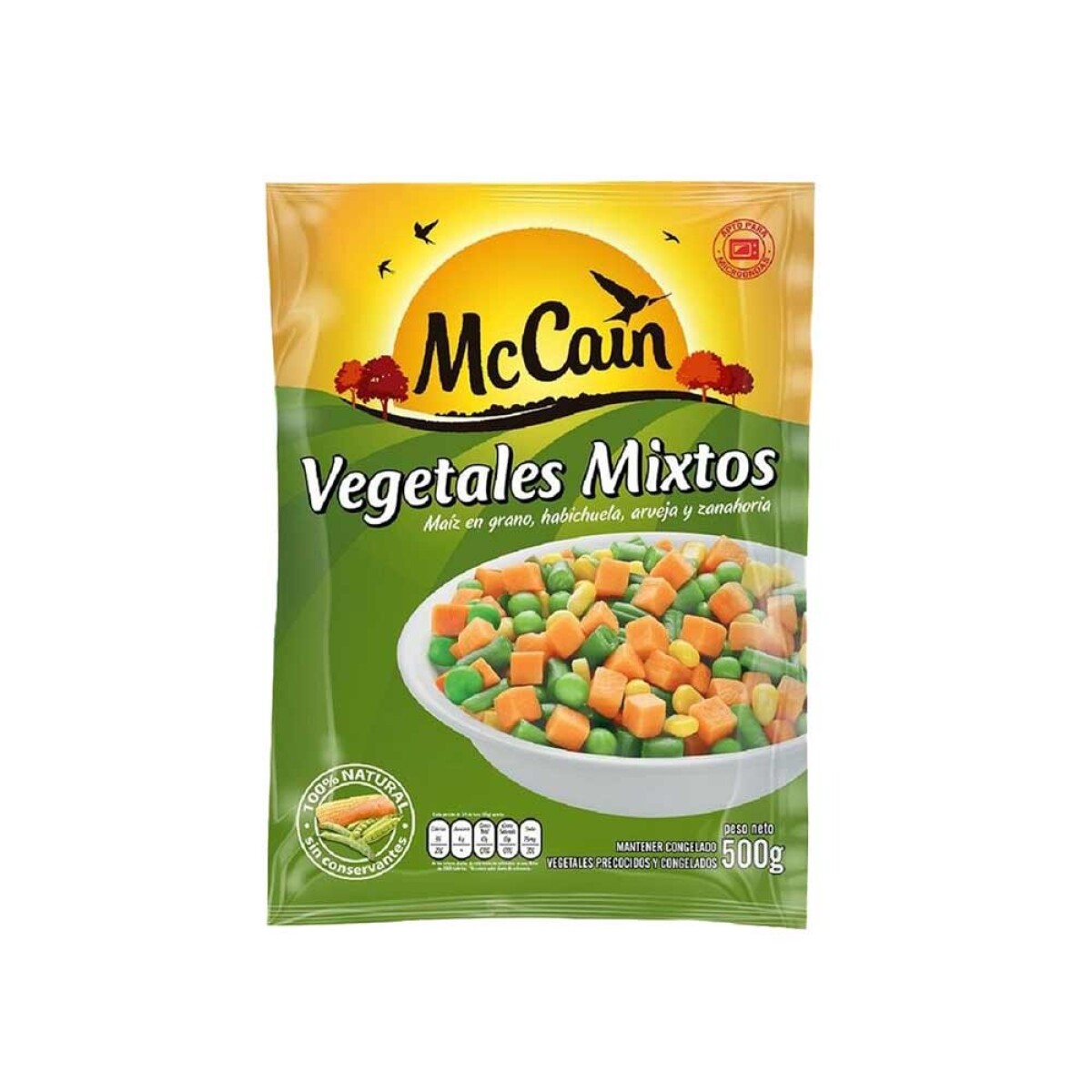 Vegetales Mixtos Mc Cain 500 Grs 