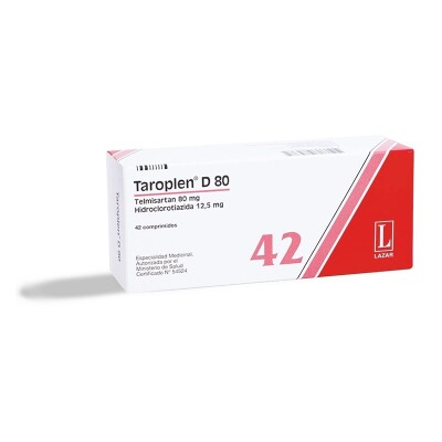 Taroplen D 80 Mg. 42 Comp. Taroplen D 80 Mg. 42 Comp.