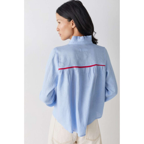 Pre Venta Blusa Swim Celeste