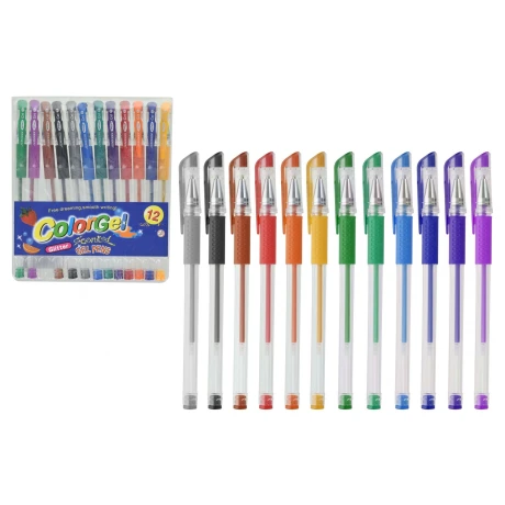 BOLIGRAFO GEL COLORES X 12 BOLIGRAFO GEL COLORES X 12