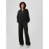 JPN FT GAP LOGO QUARTER ZIP TRUE BLACK V2