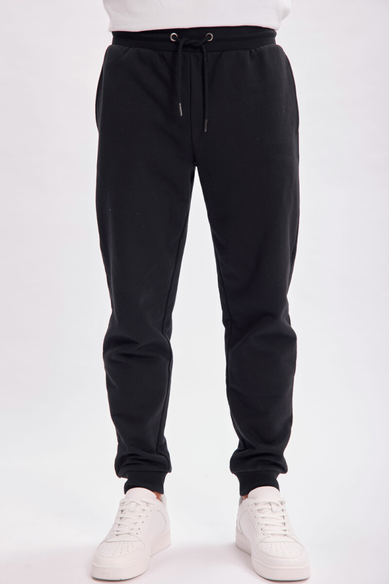 Pantalón deportivo jogger Negro