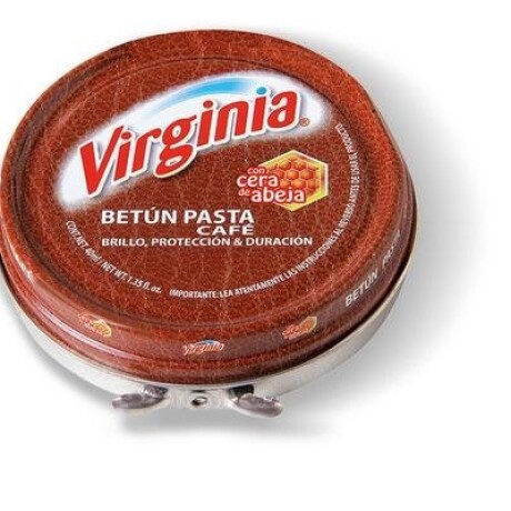 BETUN VIRGINIA EN PASTA BIODEGRADABLE 50 ML MARRON BETUN VIRGINIA EN PASTA BIODEGRADABLE 50 ML MARRON