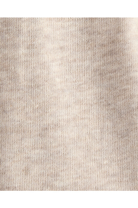 Pantalón de algodón térmico, beige jaspeado Sin color
