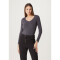 BLUSA ML FEM MEZCLA OSCURO